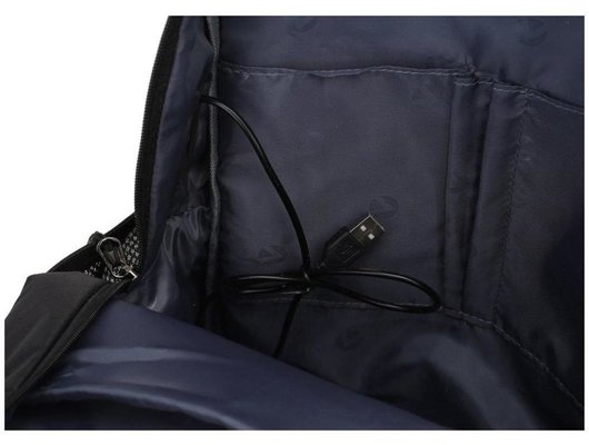 Рюкзак для ноутбука Lamark B115 Black для ноутбука 15.6